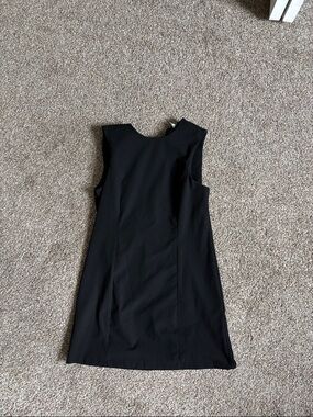 H&M Black Sleeveless Mini Shift Dress